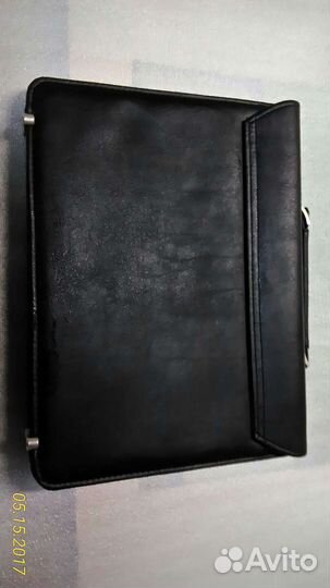 Мужской кожаный портфель новый