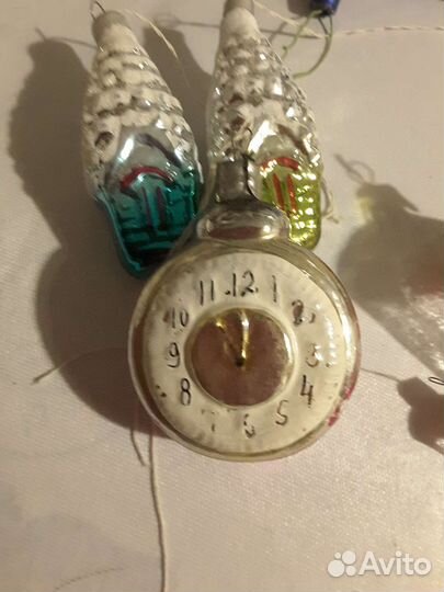 Елочные игрушки СССР