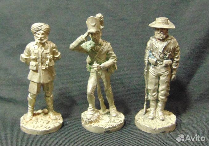 Солдатики для сборки, 54 мм