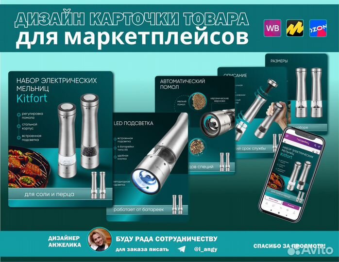 Инфографика для маркетплейсов