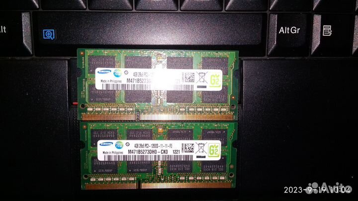Оперативная память для ноутбука ddr3 4gb