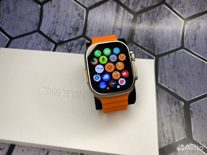 Apple Watch 9 Ultra (Оранжевые)