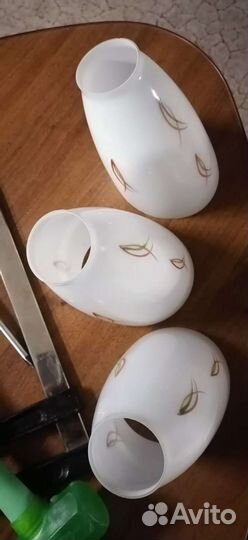 Плафоны для люстры СССР стеклянные