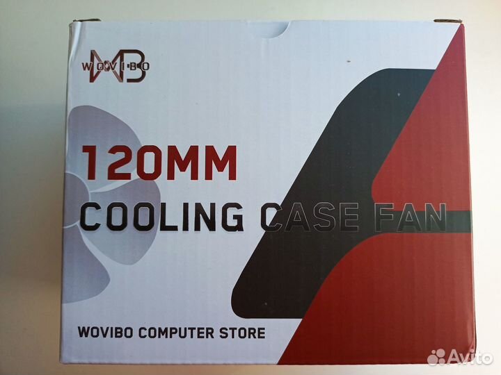 Вентиляторы корпусные набор 4 шт (Новый) Белый