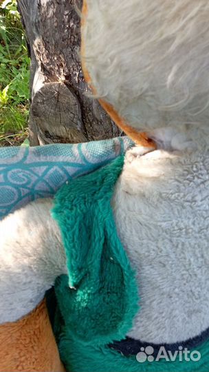 Мягкие игрушки СССР лиса большая