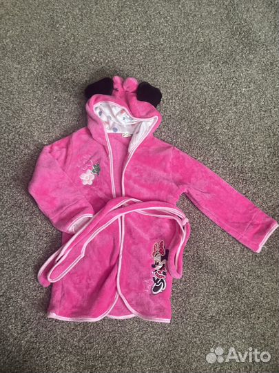 Зимний халатик на девочку 110р