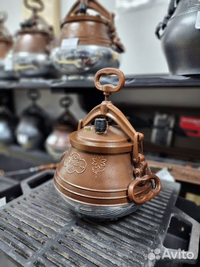 Афганский казан 10 литров двухцветный