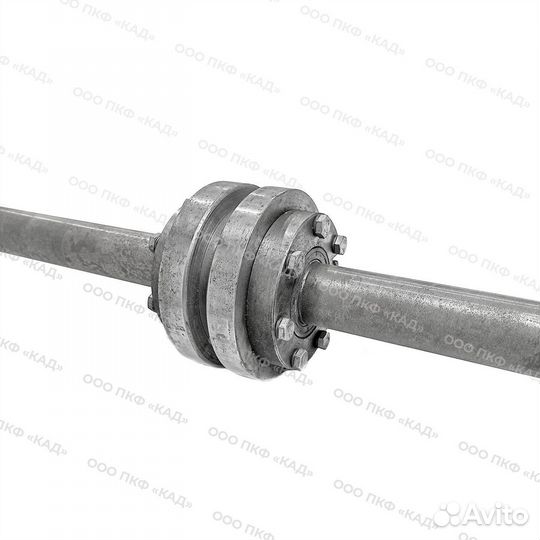 Вал ведомый ко-105.08.00.002 с роликом