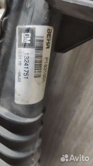 Радиатор интеркуллера опель инсигния 2.0 TDI