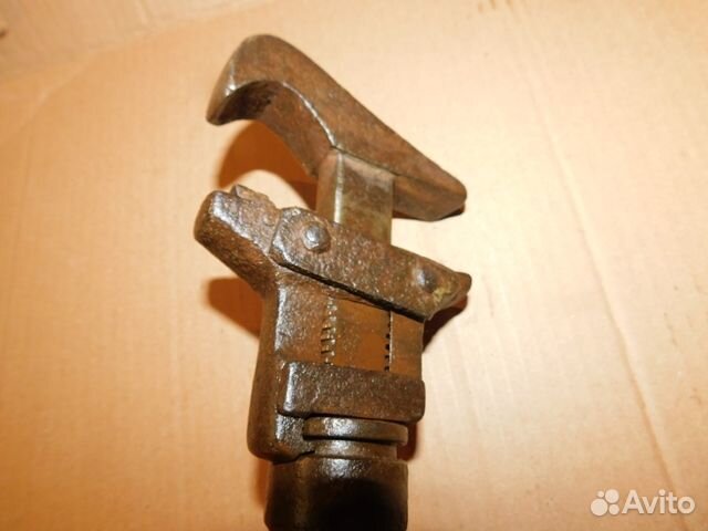 Антикварный. редкий,разводной гаечный ключ Английс