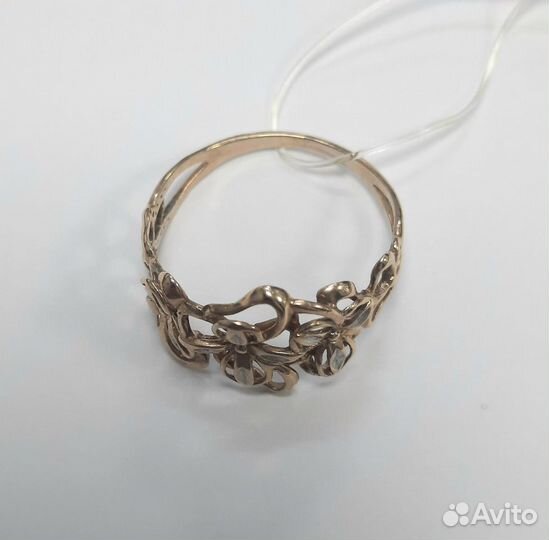 Золотое женское кольцо 585 (Рассрочка/Обмен)