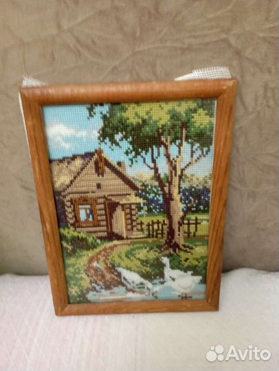 Маска из гипса СССР барельеф панно