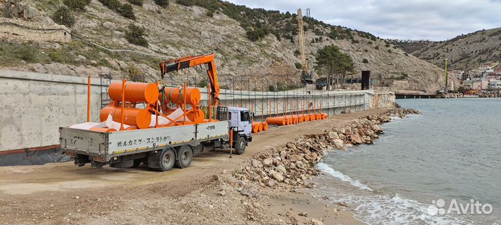 Аренда и услуги манипулятора, стрела 5 т, 11 м, борт 12 т, 8.6 м