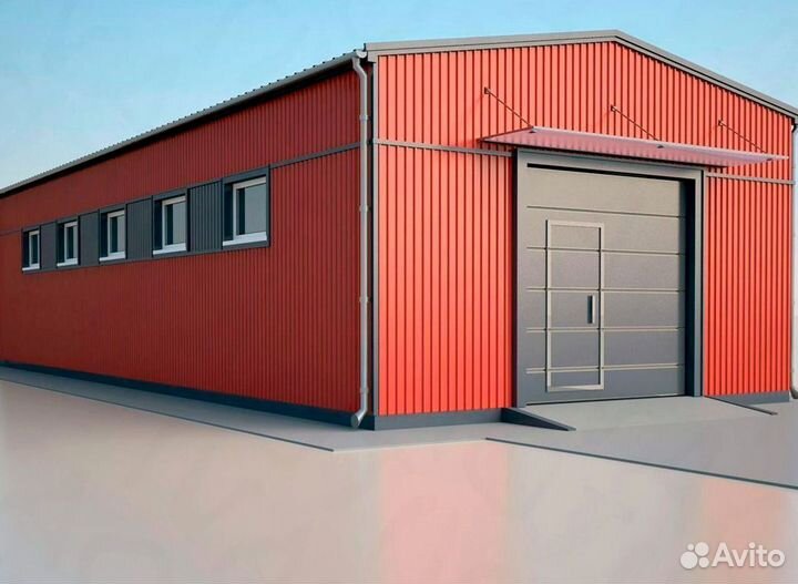 Строительство цехов каркасных по размерам, арт:Zsu