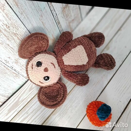 Чебурашка ручной работы