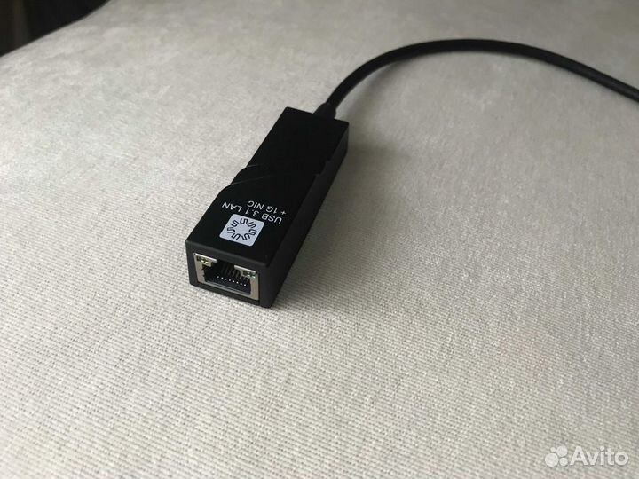 Адаптер переходник USB C - Gigabit Ethernet RJ45 L