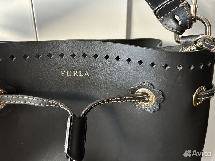 Кожаная сумка furla оригинал