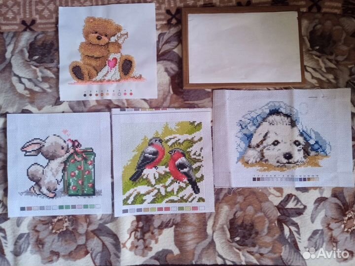 Вышивка готовые картины