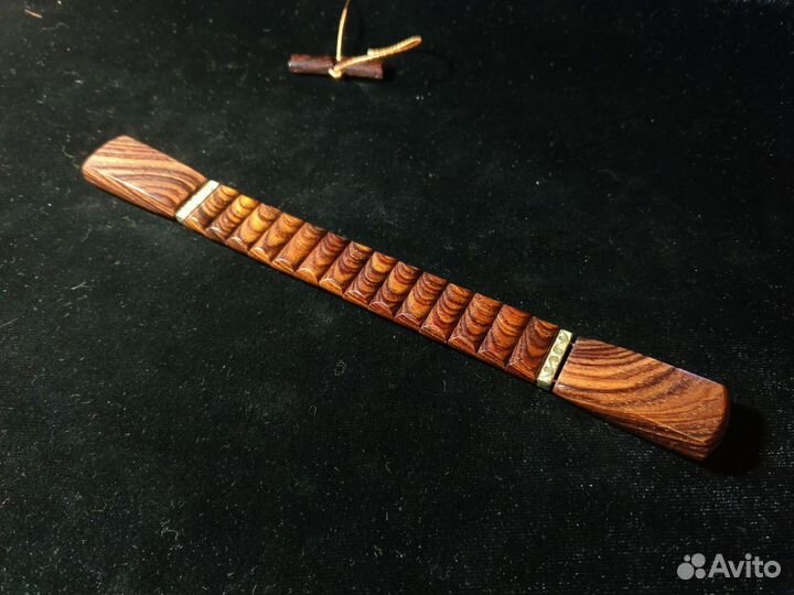 Перекидные чётки из дерева кокоболо