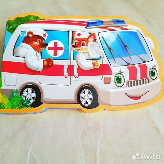 Детские книги с пазлами