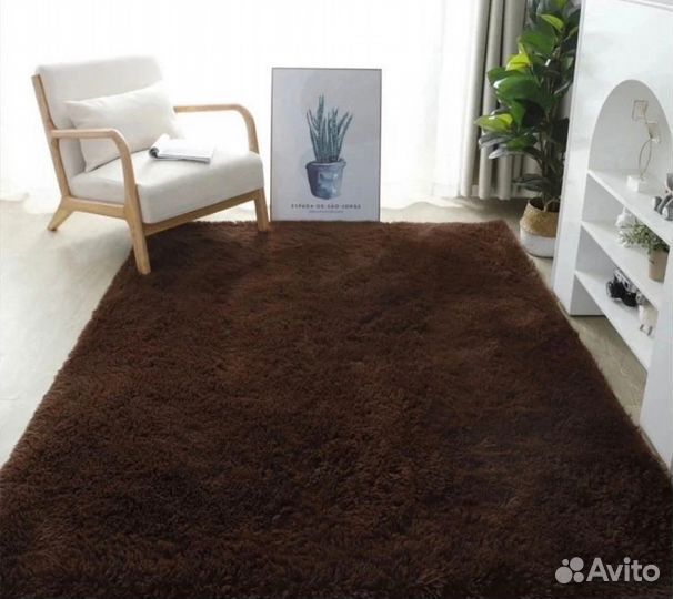 Ковёр мех кролик ворс 2см