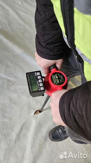 Испытание грунтов (плотности основания)