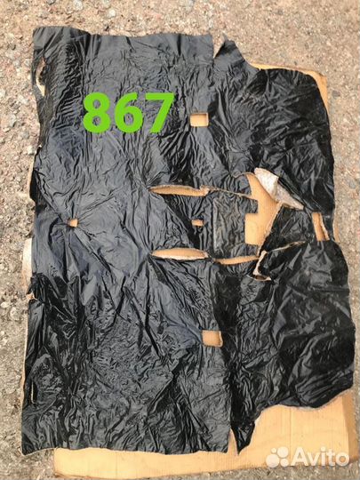 Шумоизоляция заднего дивана Мерседес W124(867)