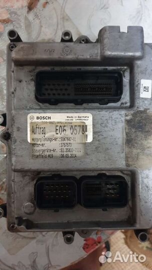 Блок управления двигателем MAN TGA,TGL,TGX