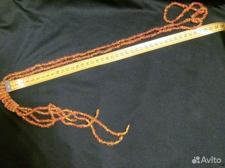 Янтарные бусы