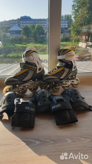 Ролики с комплектом защиты