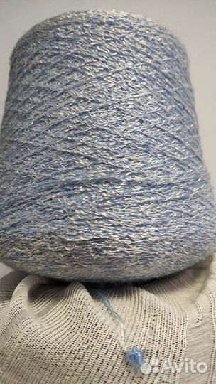 Нитки для вязания, хлопок, метанит