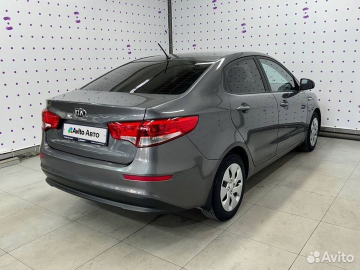 Kia Rio 1.6 AT, 2016, 100 531 км