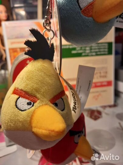 Энгри бердс брелки
