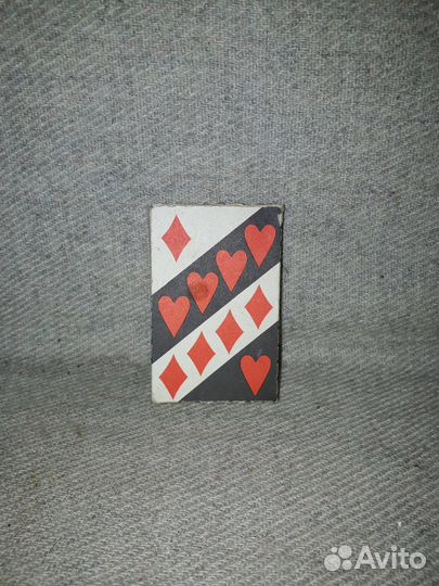 Игральные атласные карты 36 штук 1996 год