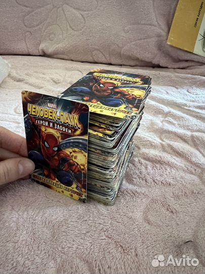 Почтучная прожада карточек человека-паука