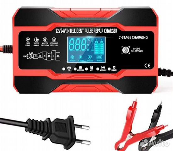 Зарядное для акб 12-24 В 10 Ампер