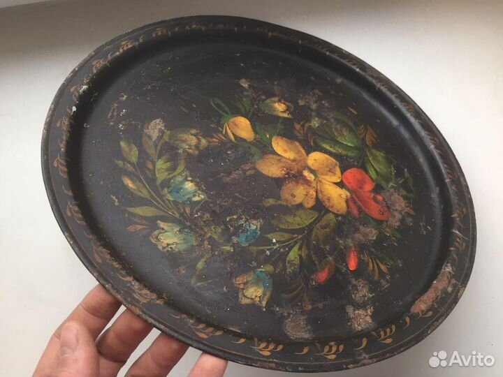 Поднос СССР старинный