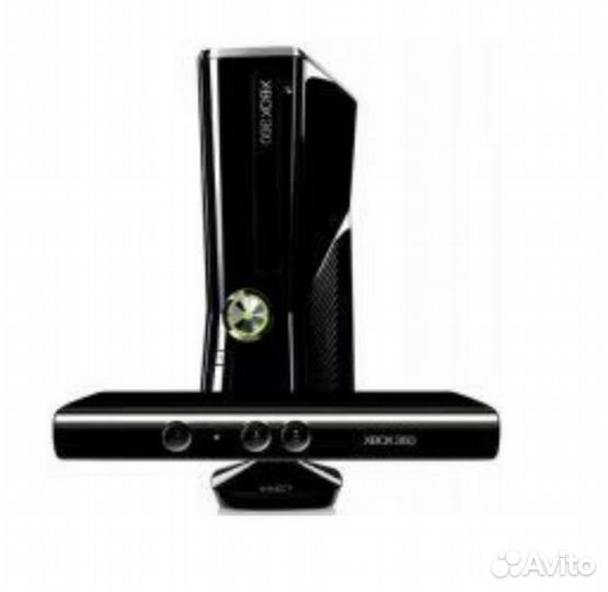 Xbox 360+2 джостика+кинект+20игровых дисков