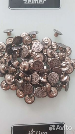 Пуговицы заклепки для джинсовой одежды из 90-х