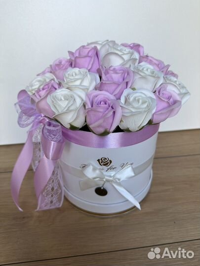 Букет цветов из мыла Цветы из мыла