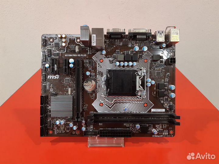 Материнская плата 1151 MSI H110M ProVD Plus