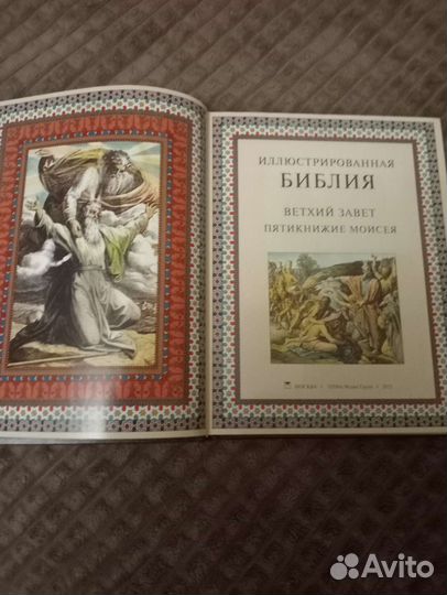 Иллюстрированная библия(подарочный экземпляр)