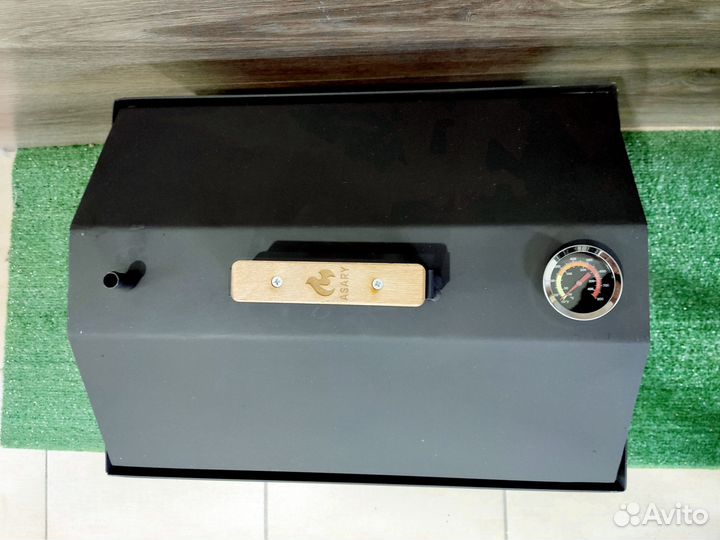 Коптильня горячего копчения 415х315, гидрозатвор