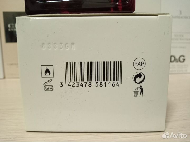 Dolce Gabbana распив