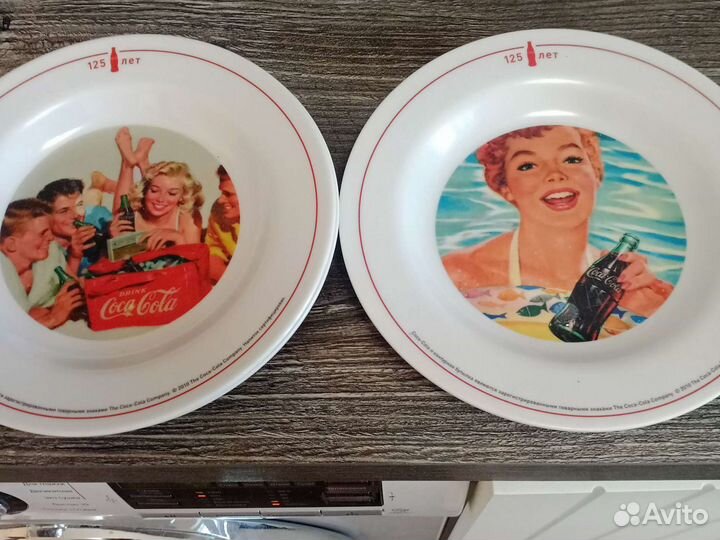 Тарелки Coca-Cola