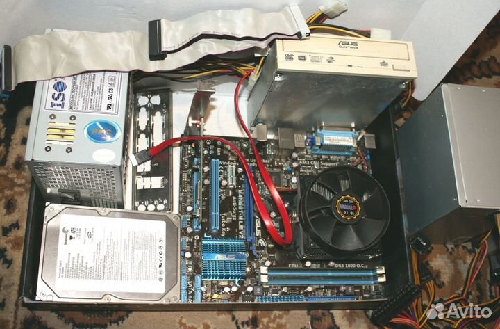 Материнская плата asus M4N68T LE V2