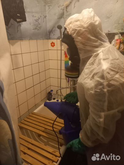 Обработка от клещей комаров клопов тараканов и др