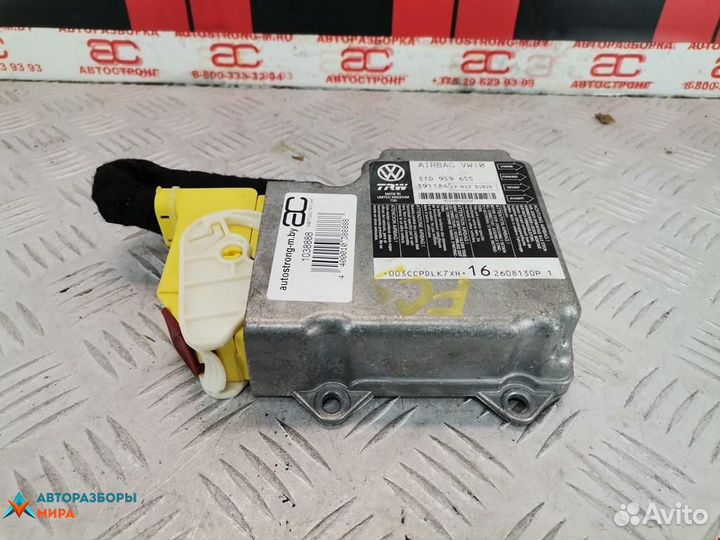 Подушка безопасности Skoda Superb рест. 2008