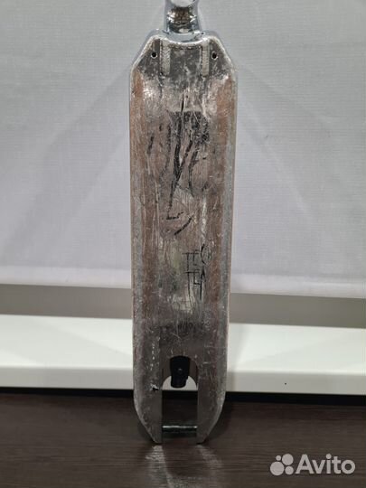 Дека Tech Team Provokator 120x495 хром + Колесы дл