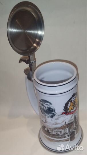 Пивная кружка с крышкой Пикра 2005